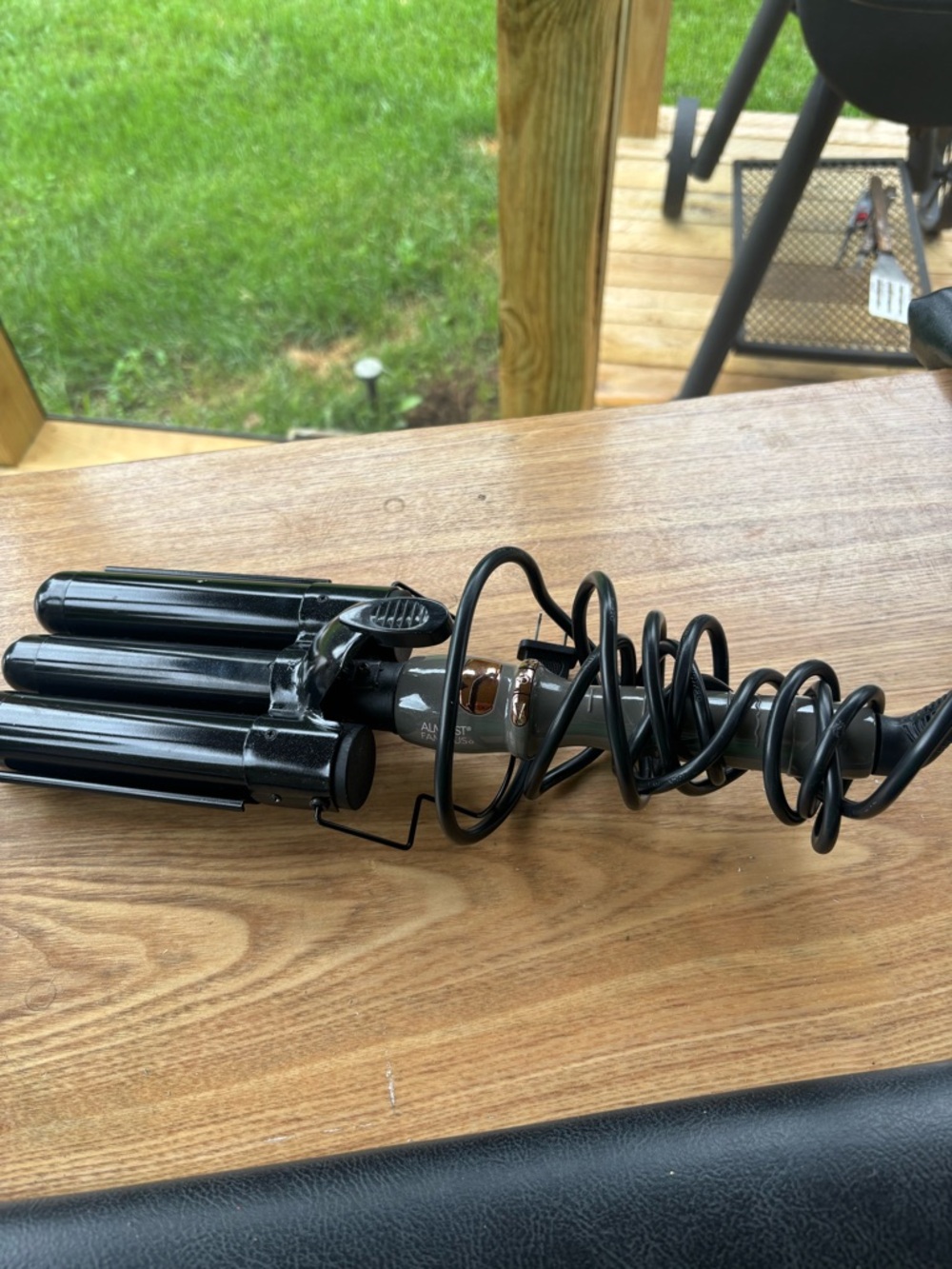 Almost Famous Black Triple Barrel Waver Hair Styler